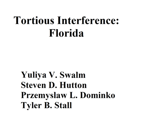 Tortious Interference: Florida